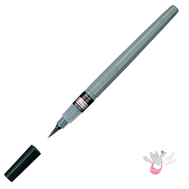 PENTEL Colour Brush Pen XFP5M - Black Pigmented Ink - Medium