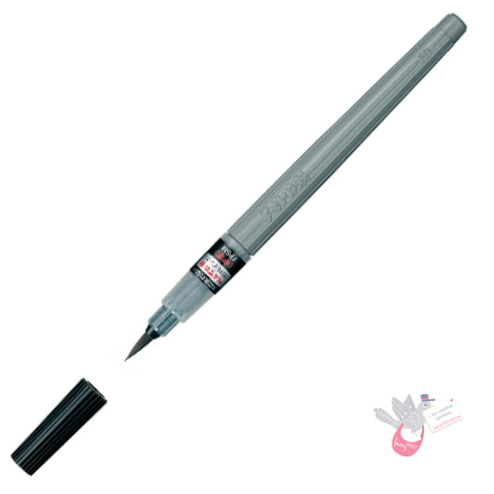PENTEL Colour Brush Pen XFP5M - Black Pigmented Ink - Medium