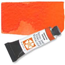 DANIEL SMITH Watercolour - 15mL - Perinone Orange