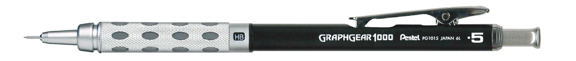 PENTEL Graph Gear 1000 Automatic Drafting Pencil - Black - 0.5mm