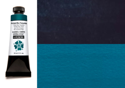 DANIEL SMITH Gouache - 15mL - Phthalo Blue Turquoise (PB16)