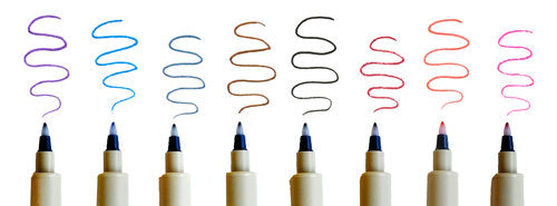 SAKURA Pigma Micron PN - Size 05 - Blue/Black