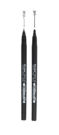 SAKURA Pen 10 (bullet tip) - Black