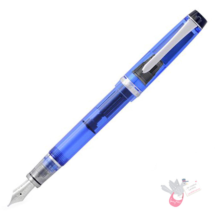 PILOT Custom Heritage 92 (14ct Nib, Piston Filling) Fountain Pen - Blue - Fine Medium Nib