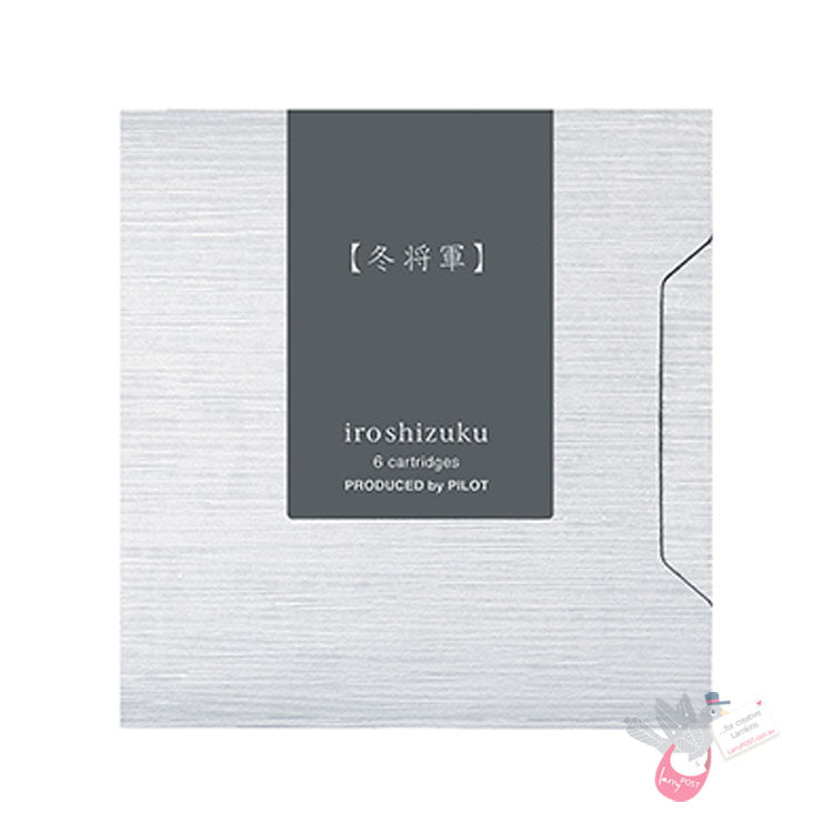PILOT Iroshizuku Ink Cartridges - Pack of 6 - Fuyu-Syogun (Old Man Winter)