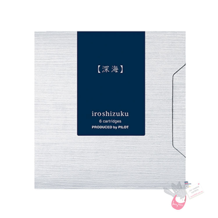 PILOT Iroshizuku Ink Cartridges - Pack of 6 - Shin-Kai (Deep Sea)