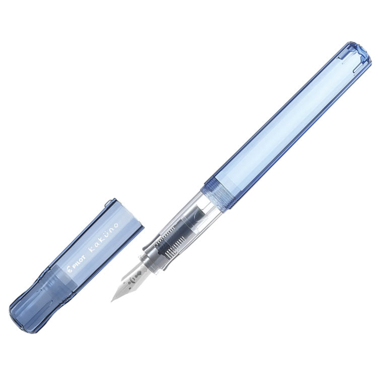 PILOT Kakuno Fountain Pen - Family Series - Papa - Transparent Blue
