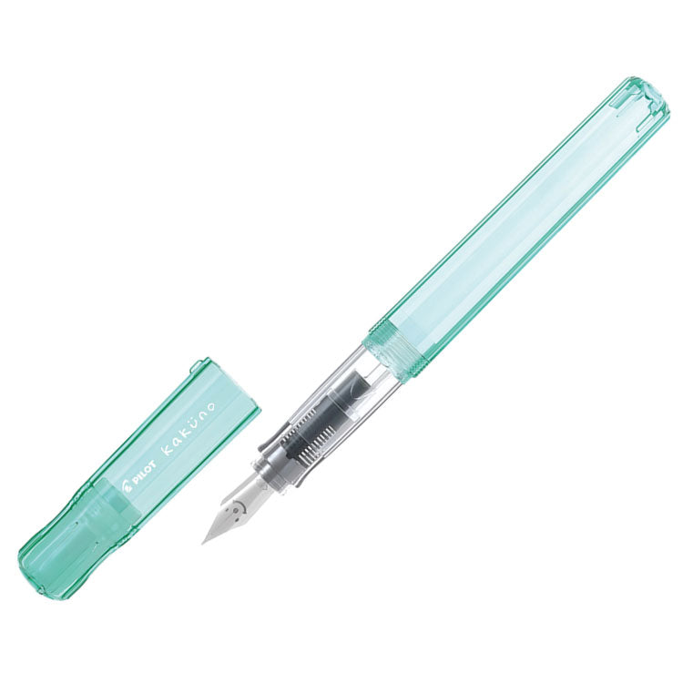 PILOT Kakuno Fountain Pen - Family Series - Papa - Transparent Blue