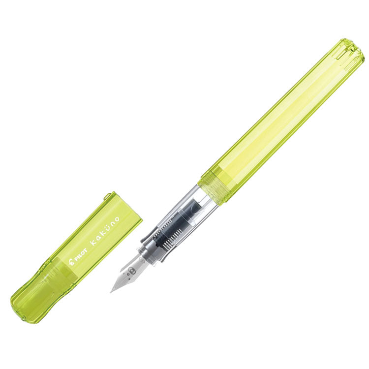 PILOT Kakuno Fountain Pen - Family Series - Papa - Transparent Blue