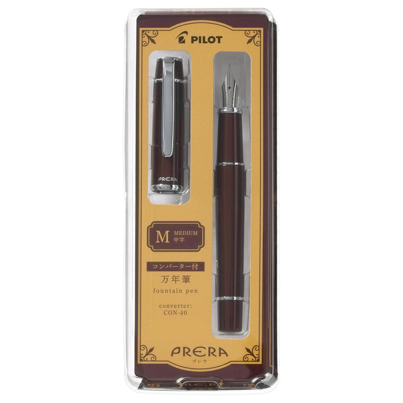 PILOT Prera Fountain Pen - Cinnamon Brown