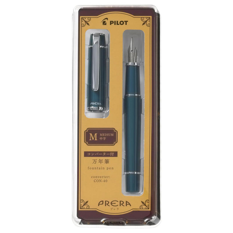 PILOT Prera Fountain Pen - Empress Teal