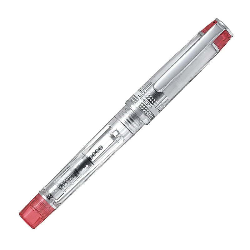 PILOT Prera Demonstrator Fountain Pen - Clear/Red