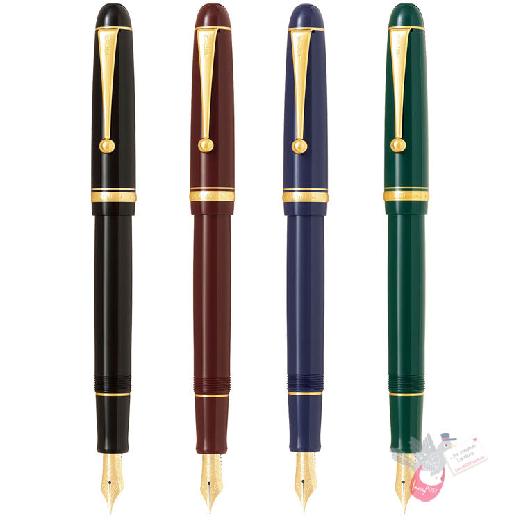 PILOT Custom 74 Fountain Pen (14ct Gold Nib, Con-70) - Dark Red - Extra Fine Nib