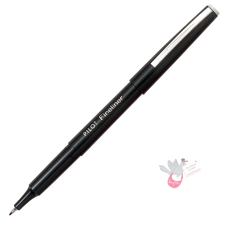 PILOT Fineliner (0.4mm) - Water Based Ink - Black