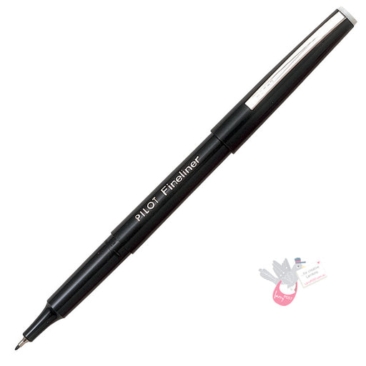 PILOT Fineliner (0.4mm) - Water Based Ink - Black
