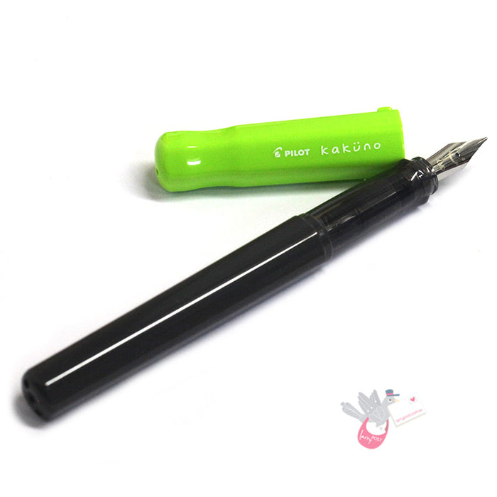PILOT Kakuno Fountain Pen - Green - Medium Nib