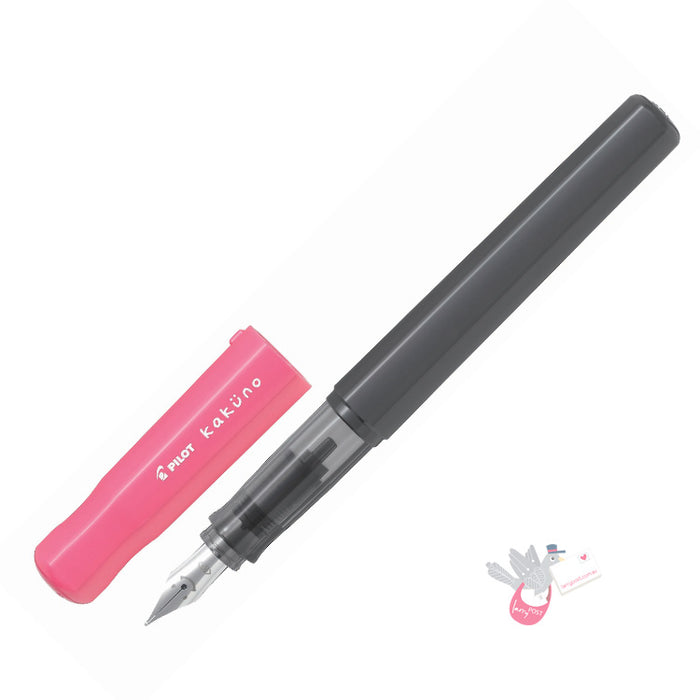 PILOT Kakuno Pen - Pink - Medium Nib