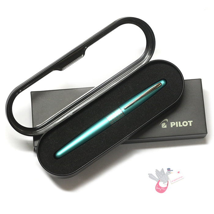 PILOT MR Fountain Pen - Dots Aqua - Fine Nib