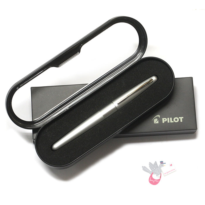 PILOT Metropolitan MR1 Fountain Pen - Silver - Medium Nib