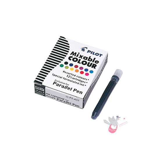 PILOT Parallel Pen Ink Cartridges - 12 Assorted 