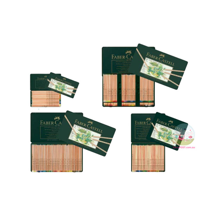 FABER-CASTELL Pitt Artist Pastel Pencils - Tin of 12