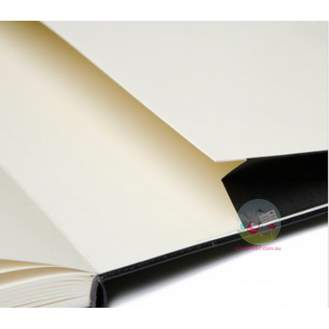 MOLESKINE Hard Cover Folio Watercolour Notebook 200gsm - A4 - Black