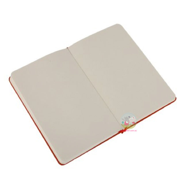 MOLESKINE Classic Hard Cover Notebook - Pocket (A6) - Plain - Red
