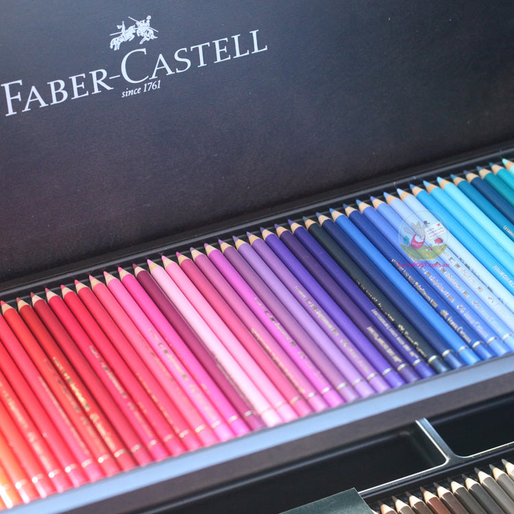 FABER-CASTELL Polychromos Coloured Pencils - Wooden Box of 120 *Ships free AU Regular Post only*