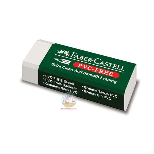 FABER-CASTELL PVC-Free Eraser with Sleeve