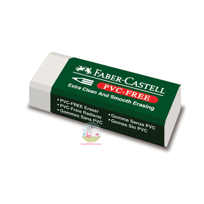 FABER-CASTELL PVC-Free Eraser with Sleeve