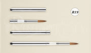 ROSEMARY & CO Reversible Pocket Brush - R19 - Red Dot Collection - Pointed - Size 12 (7.9 x 31.5mm)
