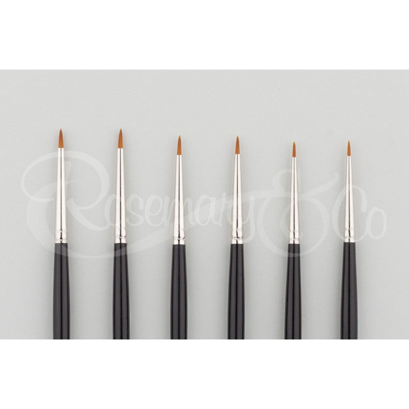 ROSEMARY & CO - Anna Mason Basic Set - Synthetic Watercolour Brushes (Size 30