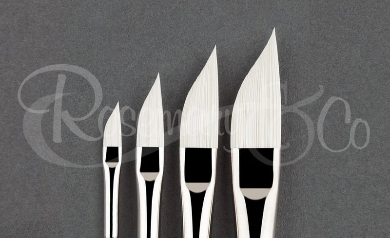 ROSEMARY & CO - Ivory Synthetic - Dagger 5/8" (16.5 x 38.5mm) - Short Handle