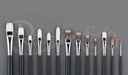ROSEMARY & CO Leon Homes Set for Oils - Long Handle (12 Brushes) Does not include Size 10 flat