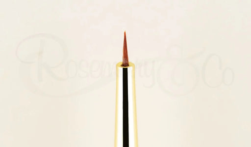 ROSEMARY & CO Miniature Brush - Micro Detail - Synthetic - Size 15/0 (0.75 x 3.8mm)