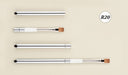 ROSEMARY & CO Reversible Pocket Brush - Red Dot (Synthetic Sable) - Short Flat 1/4" (8 x 11mm)