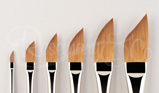 ROSEMARY & CO Brush - Red Dot (Synthetic Sable) - Dagger 