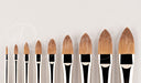 ROSEMARY & CO Brush - Red Dot (Synthetic Sable) - Filbert