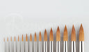 ROSEMARY & CO Watercolour Brush - Series 401 - Red Sable Blend - Pointed Round - Size 10