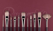 ROSEMARY & CO Leon Homes Set for Oils - Long Handle (13 Brushes)