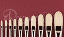 ROSEMARY & CO - Long Handle Brush - Ultimate Bristle - Filbert - Size 4 (9.5 x 22.5mm)