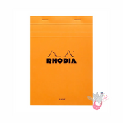 RHODIA No. 16 Staplebound Pad - Orange - A5 - Grid