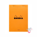 RHODIA No. 16 Staplebound Pad - Orange - A5 - Grid