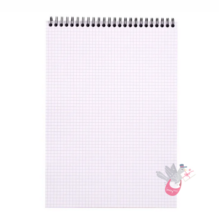 RHODIA No. 18 Wirebound Pad - Orange - A4 - Grid