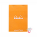 RHODIA No. 16 Staplebound dot Pad - Orange - A5 - Dotted