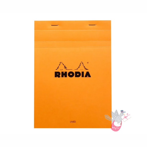 RHODIA No. 16 Staplebound Pad - Orange - A5 - Lined