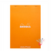 RHODIA No. 18 Staplebound Pad - Black - A4 - Dotted