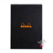 Rhodia No.18 Wirebound A4 Black Ruled