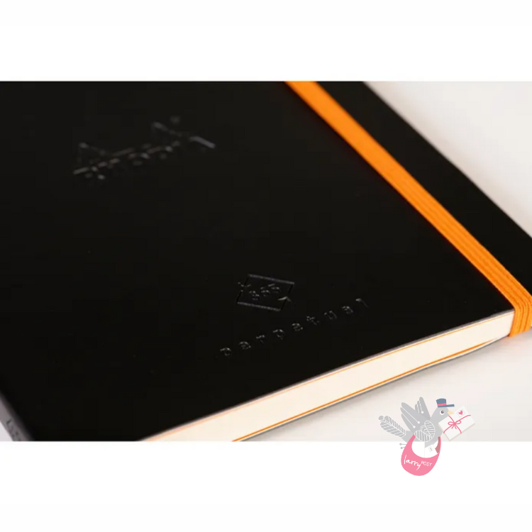 RHODIA Rhodiarama 365 Perpetual Undated Planner - Soft Cover - A5 - Black
