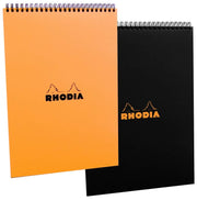 RHODIA Wirebound Pad - Black - A4 - Lined